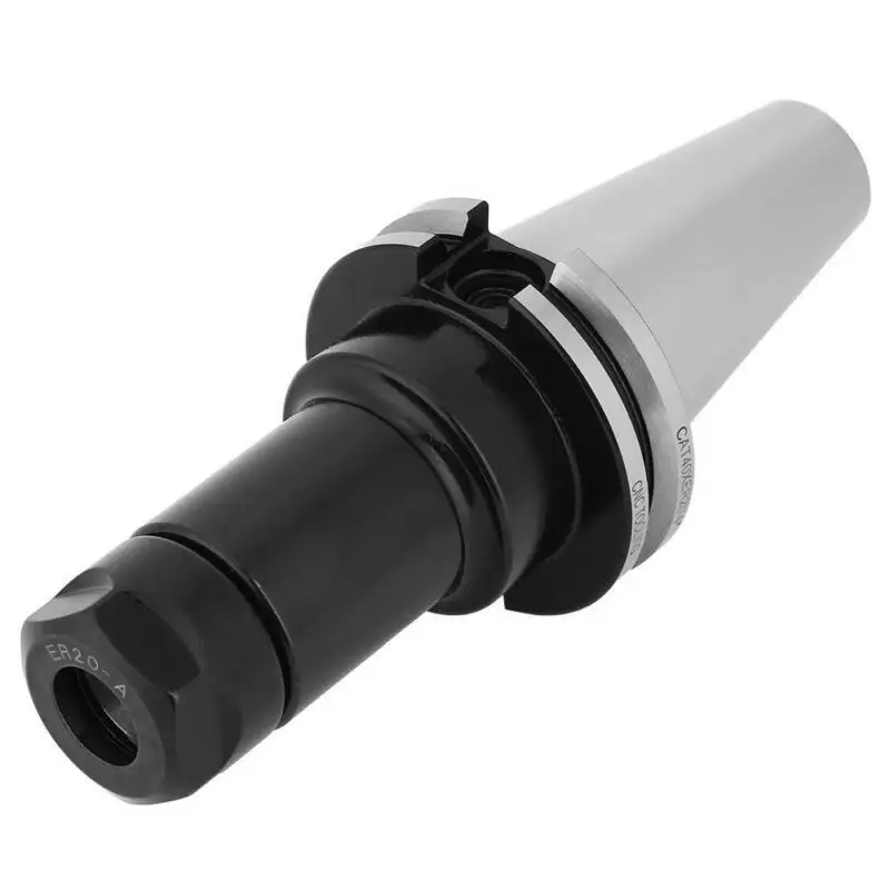 

Durable CAT40 ER20 4" Fine Precision Tool Holder CNC ER Collet Chuck 20000RPM Pull Stud Tool