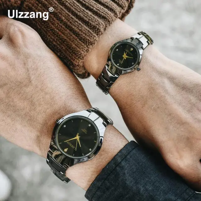 Fashion Cool Glitter Lover's Watches Crystal Full Steel Women Men Dress Leisure Fashion Cool Glitter Lover's Watches Crystal Full Steel Women Men Dress Leisure