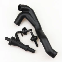 A STYLE 1 Set Turbo Engine Crankcase Breather Hose Check Valve For VW Passat B5 Jetta