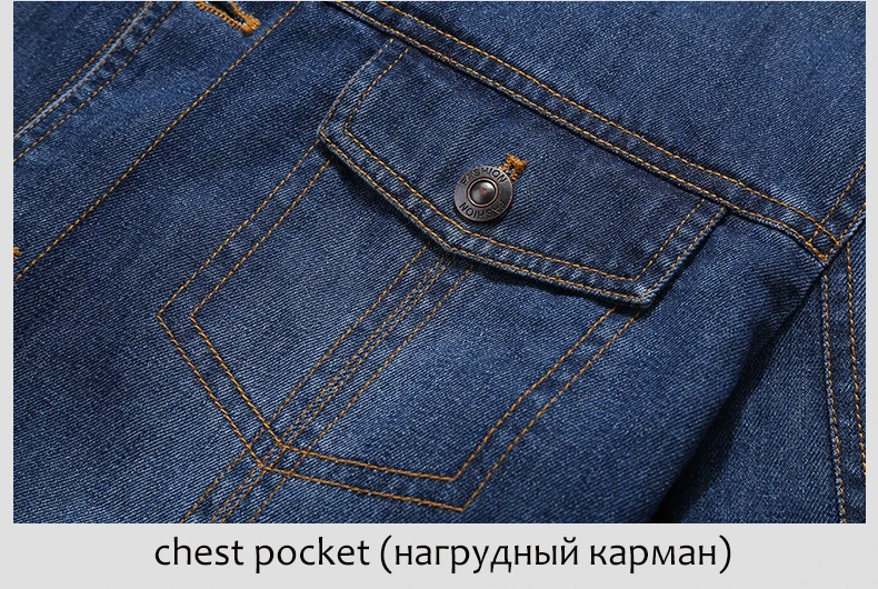 YIHUAHOO куртка мужская размера плюс 4XL 5XL Повседневная Весенняя Осенняя брендовая джинсовая куртка в ковбойском стиле с несколькими карманами Карго джинсовая куртка мужская BBZD-3219