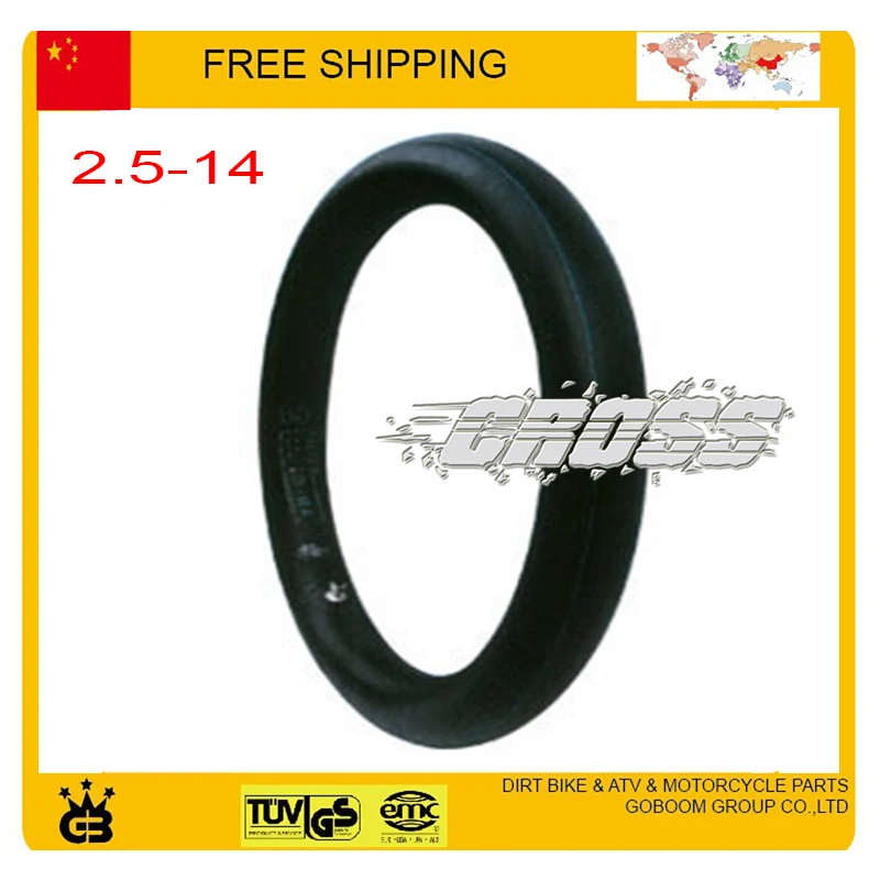 INNER TUBE MOTORCYCLE INNER TUBE CYCLING INNER TIRE WHEEL TUBE 2.5 14