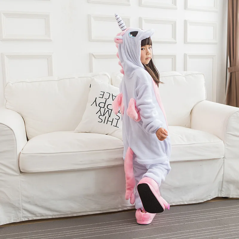 Onesie Pink Unicorn Stitch Children Pijama Unicornio Kids Animal Cosplay Pajamas Sleepwear Halloween Costume Onesie Pink Unicorn Stitch Children Pijama Unicornio Kids Animal Cosplay Pajamas Sleepwear Halloween Costume