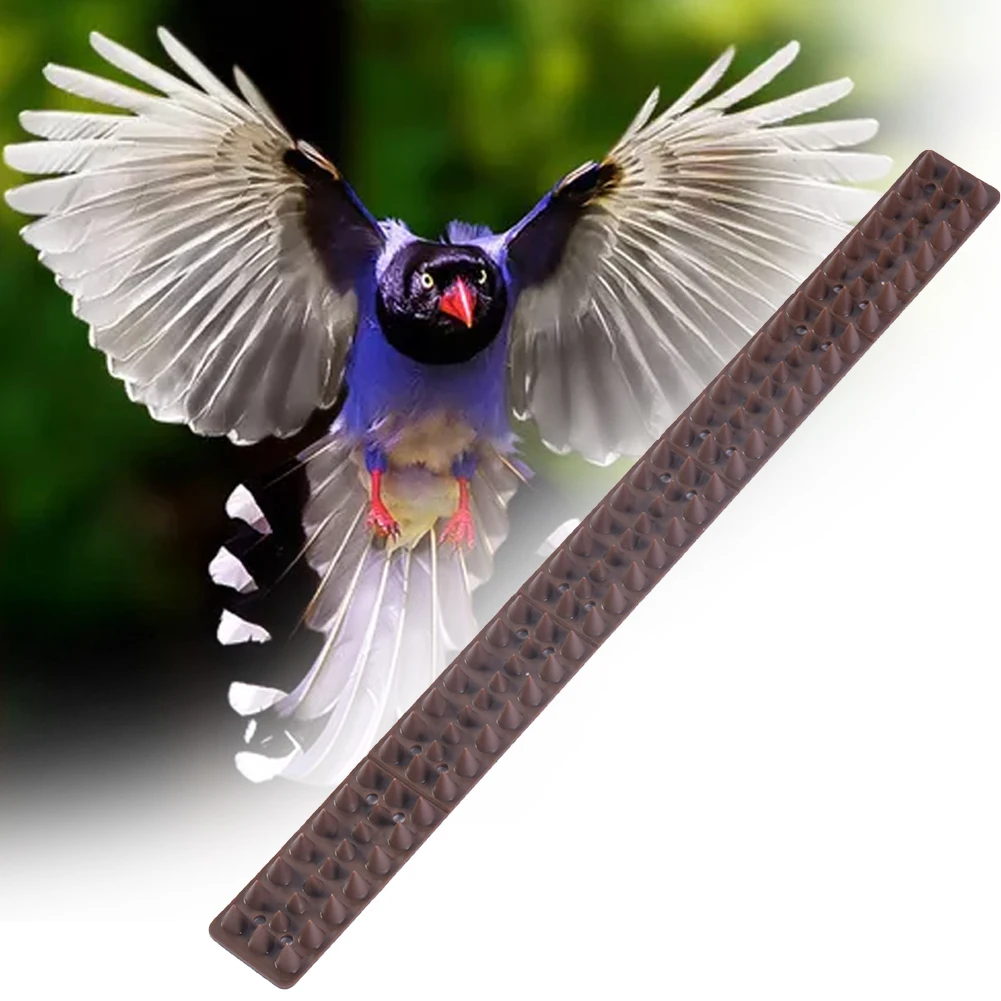 

10pcs Anti-Corrosion Fence Wall Spikes Cat Anti-theft Fencing Burglar Deterrent Protection Practical Anti Bird Thorn Repellent