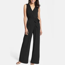 

Top Belts Homewear Product Apparel High Waist Sleeveless Deep V Straight Dress Solid Chiffon Comfort Dress