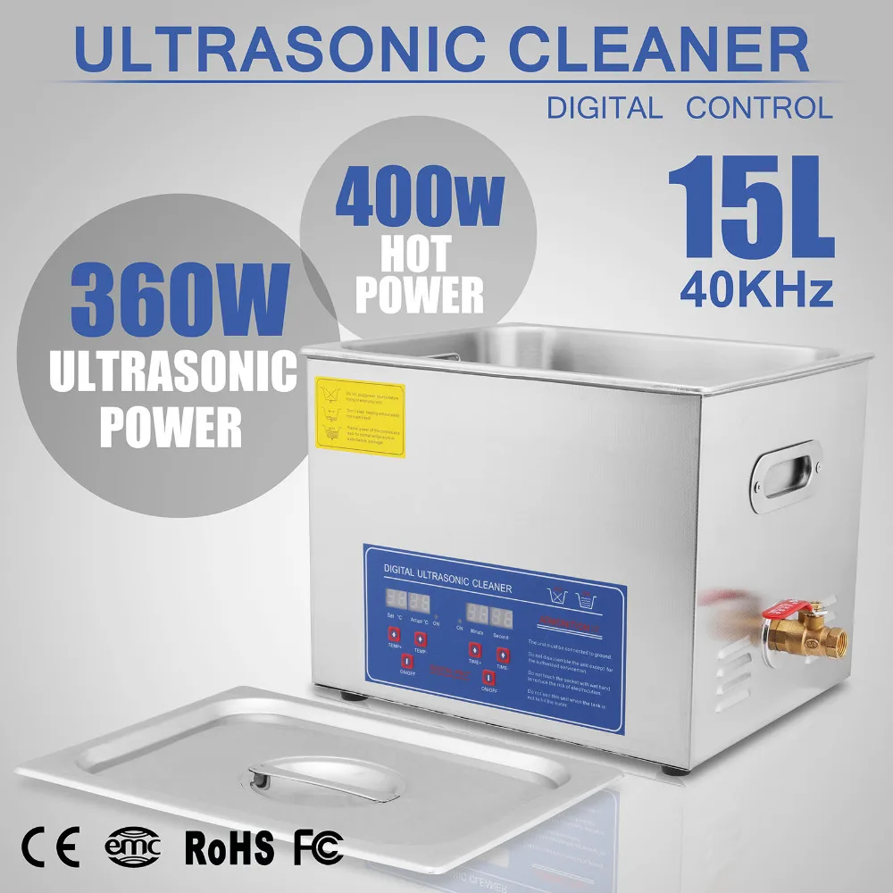 

15L Ultrasonic Cleaners