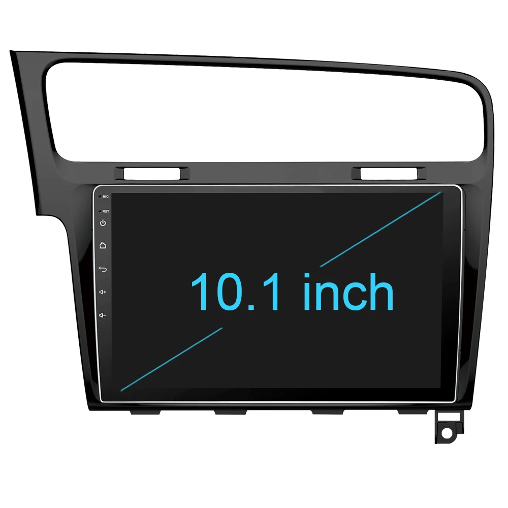 Perfect Eunavi Android 8.1 Octa-core 10.1 inch Car Radio HeadUnit GPS Navi Player for 2013- 2015 VW Volkswagen Golf 7 With SWC WIFI 3