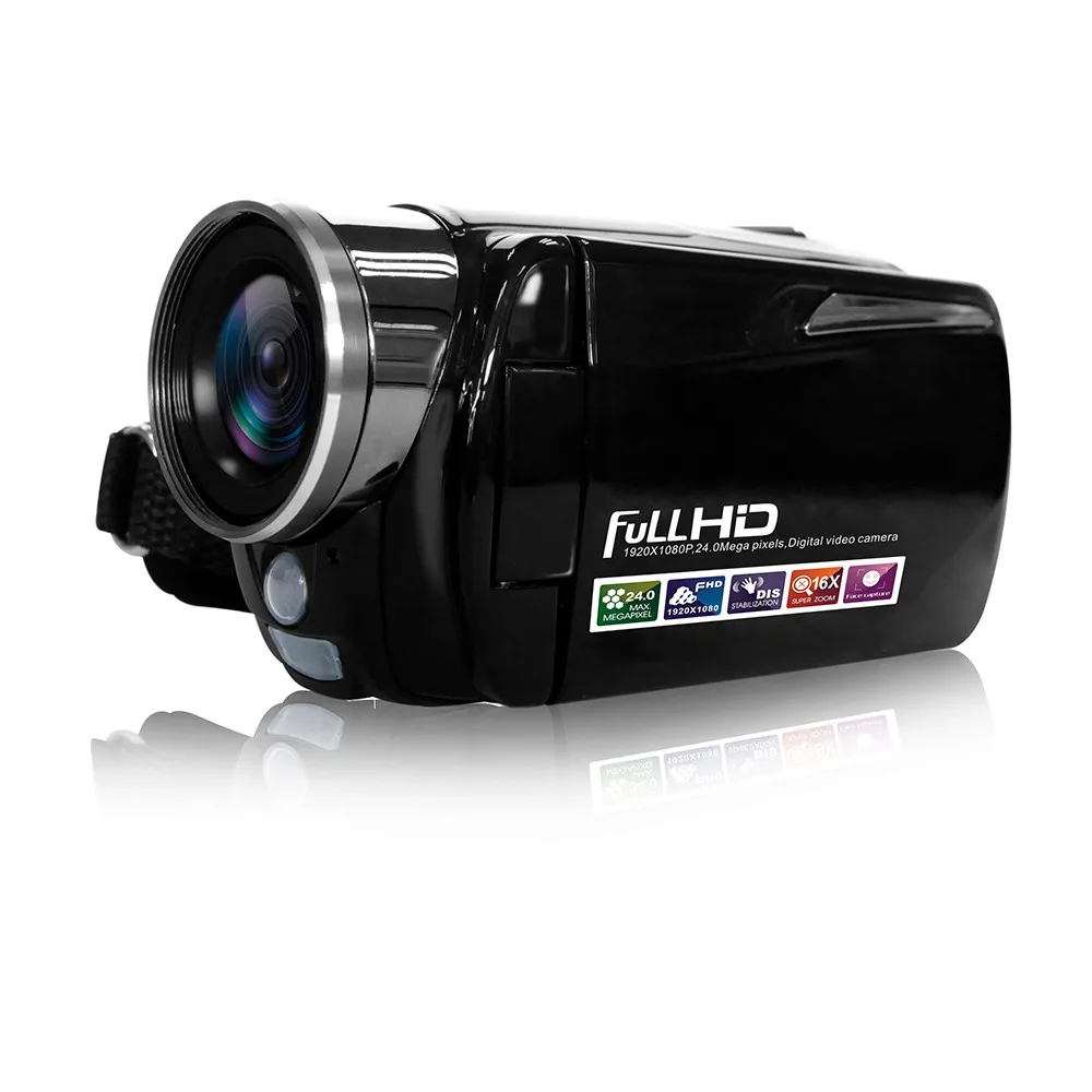 

2018 Wireless WiFi 3 Inch TFT LCD HD 1080P 24MP Camcorder Video DV Camera Infrared night vision function withMicrophone Speaker