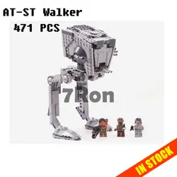 Модели building toy AT-ST 471 шт. Императорский 05066 Walker Строительные блоки совместимы с Звездные войны 75153 игрушки и хобби