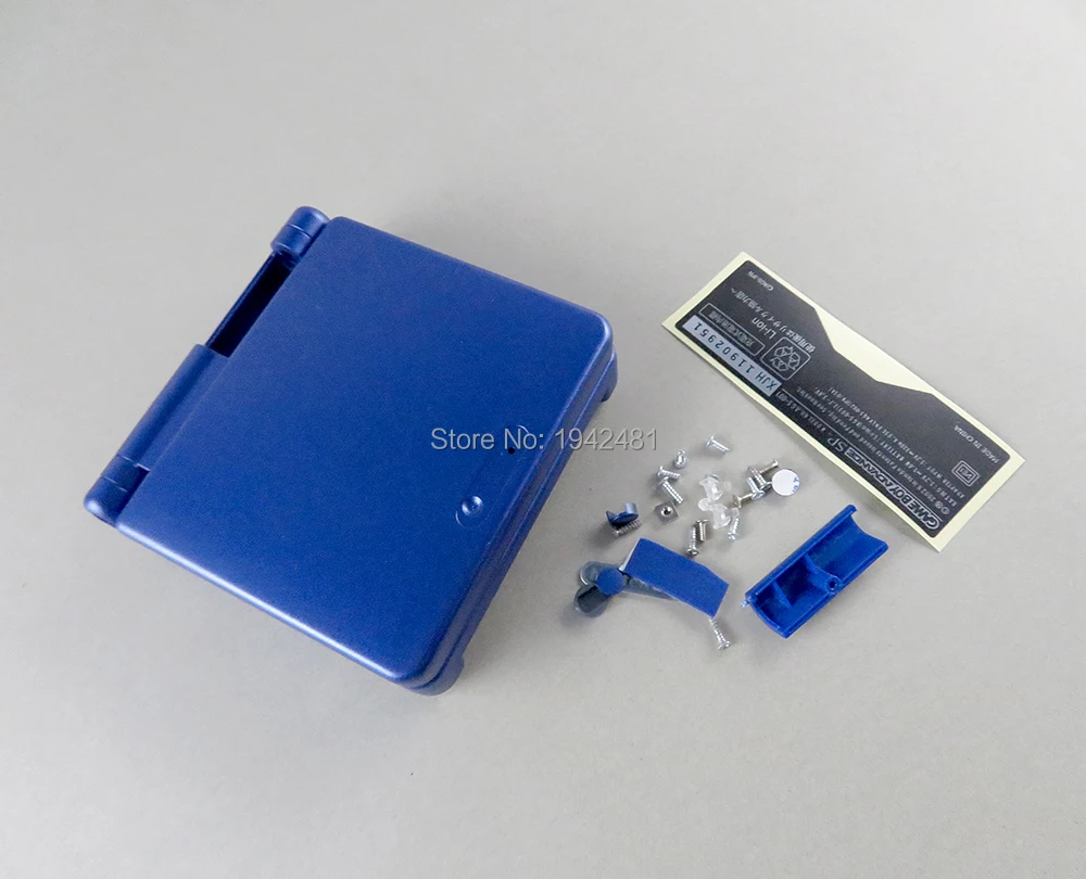 12 компл./лот полный корпус оболочка для GBA SP ДЛЯ Gameboy Корпус чехол Замена Полный