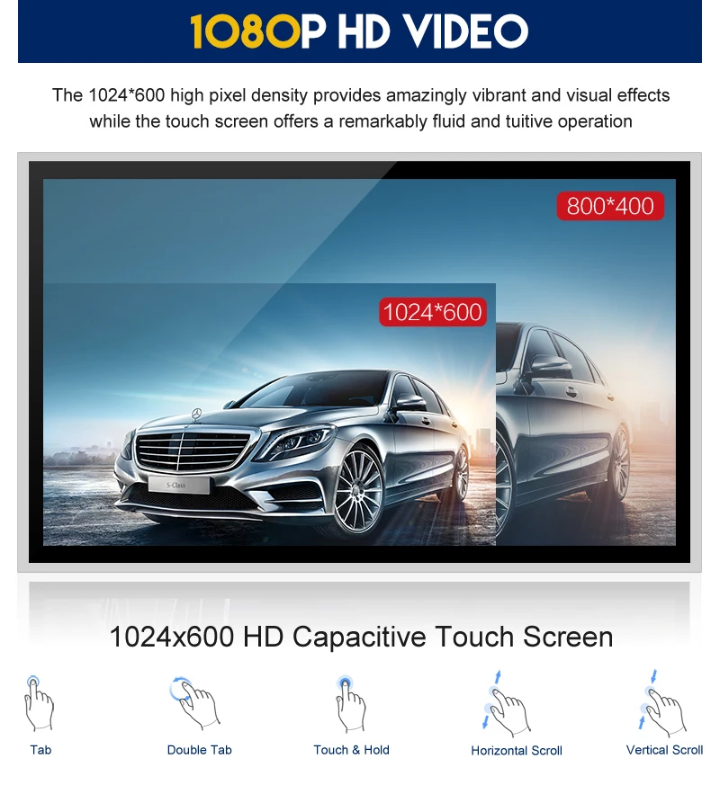 Best Android 8.0 7.1 Quad Core Car GPS Navigation Video Player for FIAT Punto 2009-2015/FIAT Linea 2011-2015 Autoradio Head Unit 0