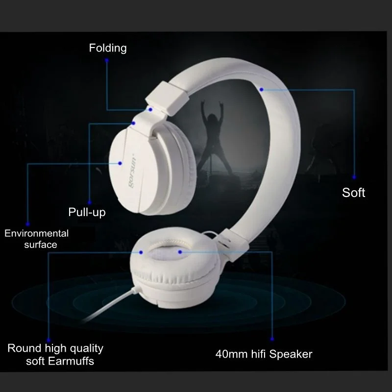 Детские профессиональные игровые проводныу наушники с Hi-Fi стерео звучанием. Глубокий бас. Гарнитура для видеоигр