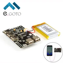 Питание совета модуль USB HUB литиевых Батарея модуль 5 В 2A для Raspberry Pi 3 zero/3b/2b /b