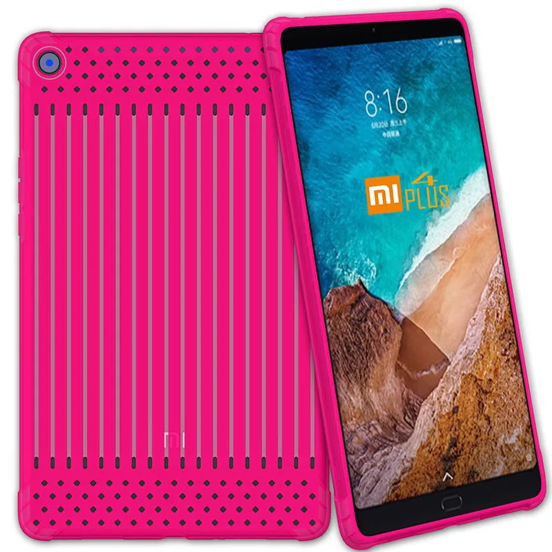 Мягкий силиконовый чехол для Xiaomi MiPad 4 Plus Mi Pad 10 1 дюймов 2018 ТПУ + пластик ажурные