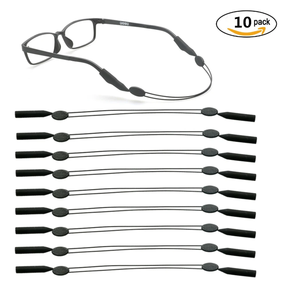 ( 10 pcs )eyeglasses sports cord Sunglass Retainer Holder Strap,Anti