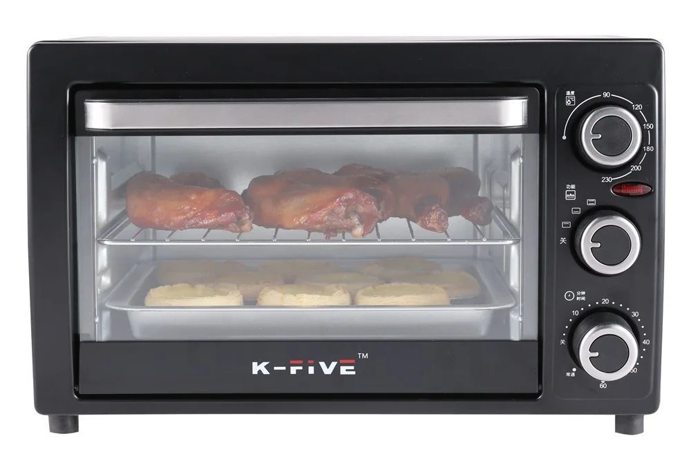 Hot multi purpose roasting machine 25L household electric oven multi function breakfast machine