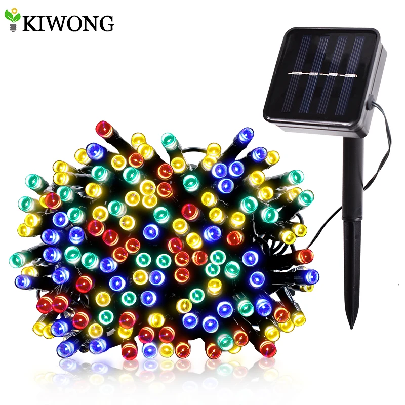 Solar Led string light Lamp 200led 22m And 100led 12m Christmas Garden
