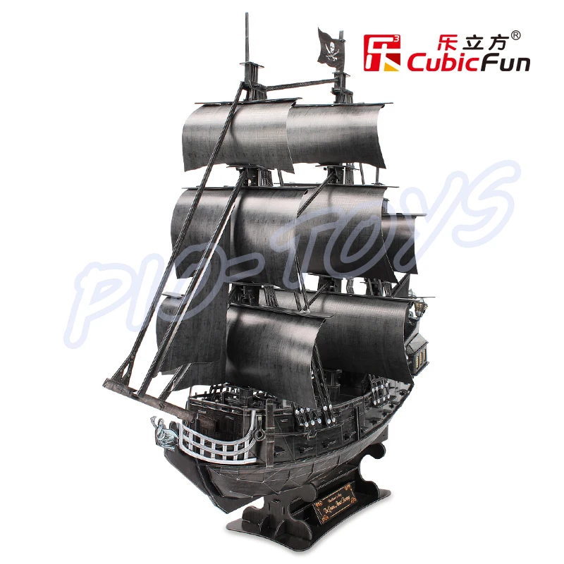 Udgrade Gift Black Pearl 3D Puzzle Adult Model Ship Movie History Pirate High Level Assemble Game Toys DIY Collection Decoration Udgrade Gift Black Pearl 3D Puzzle Adult Model Ship Movie History Pirate High Level Assemble Game Toys DIY Collection Decoration