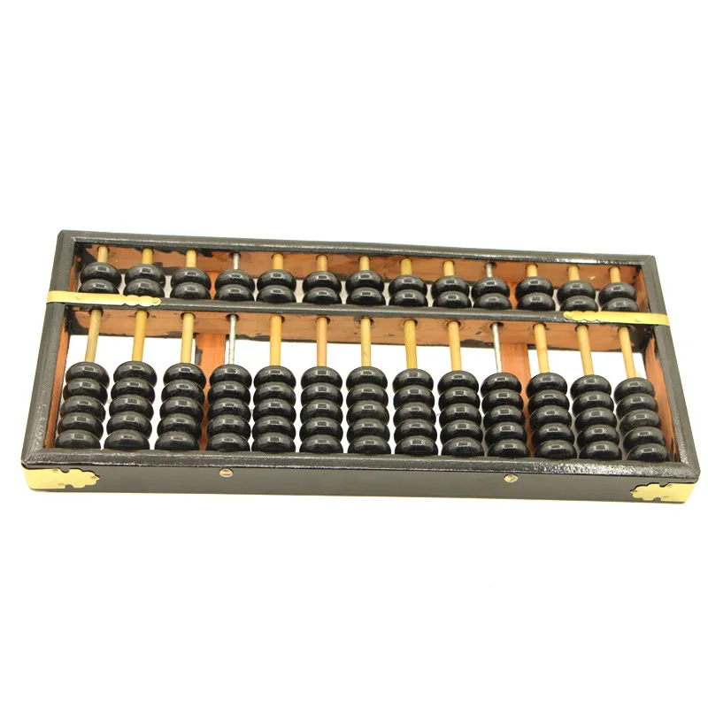13 Column Medium Primary School Children's Abacus Wooden Seven Pearls Chinese Soroban Kids Computing Tools Math Toys | Игрушки и
