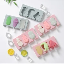 Силиконовые на палочке Творческий автор ручной работы лед домашние 1 предмет мороженое плесень самодельный лед сливки прессформа эскимо», «Холодное сердце» сока