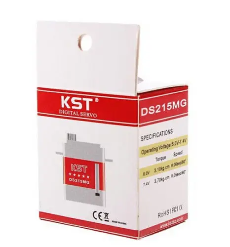 KST DS215MG Digital Coreless Swashplate Tail Servo for 450 450pro RC Helicopter