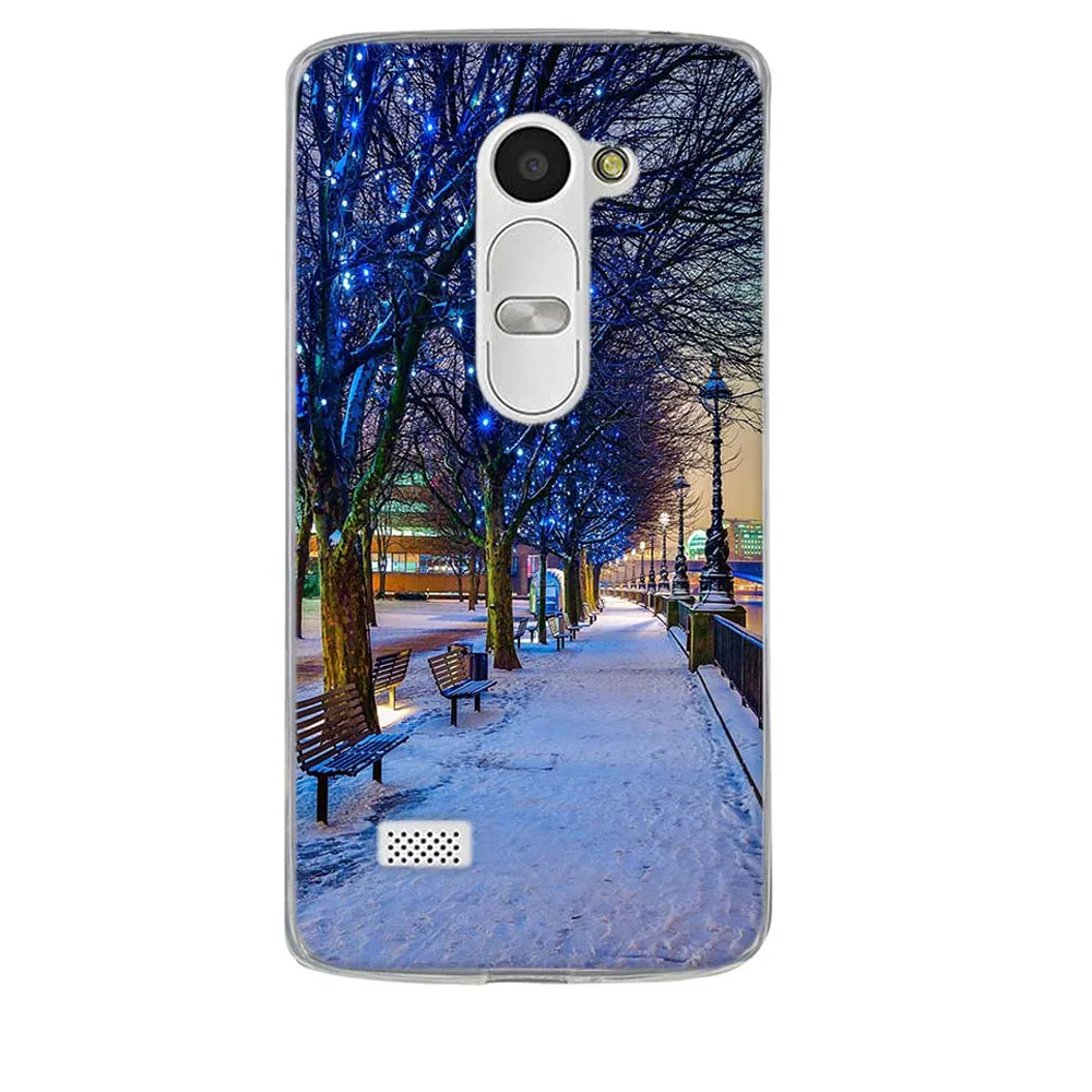 Новый мягкий ТПУ Окрашенные чехол для телефона LG LEON H340N H320 H324 мультфильм Медведь