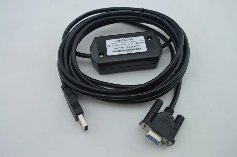 USB 1747 CP3 кабель программирования для Allen Bradley A B SLC 500 серии PLC быстрая доставка|cable