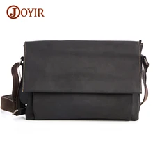 Joyir Cross body Bags For Men Genuine Leather Bag Shoulder Retro Vintage Man Casual Bag Male Leather Messenger Bags Handbags B96