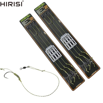 

Carp Fishing Hook Link Rigs Ready Tied Fishing Hook with Boilie Stoppers Carp Fishing Rigs