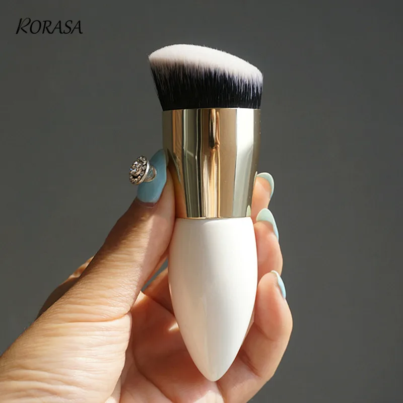 

1Pcs Big Round Contour Makeup Brush BB Cream Concealer Foundation Powder Brush Synthetic Fiber Face Blush Cosmetic Beauty Tool