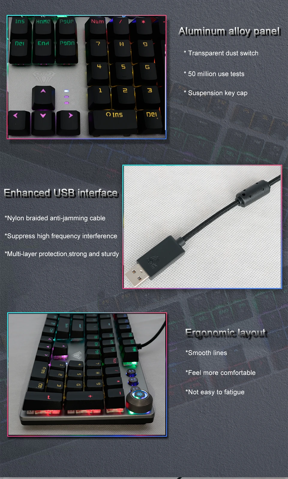 gaming Mechanical Keyboard  3