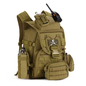 Hot Molle Tactical Backpack Military Backpack Nylon Waterproof Army Rucksack Outdoor Sports Camping Hiking Fishing Hunting Bag 5