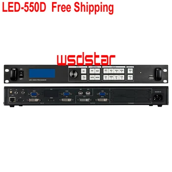 

LED-550D LED Video Processor Inputs: AV/VGA/DVI/HDMI/DP LED rental screen video processor Free Shipping