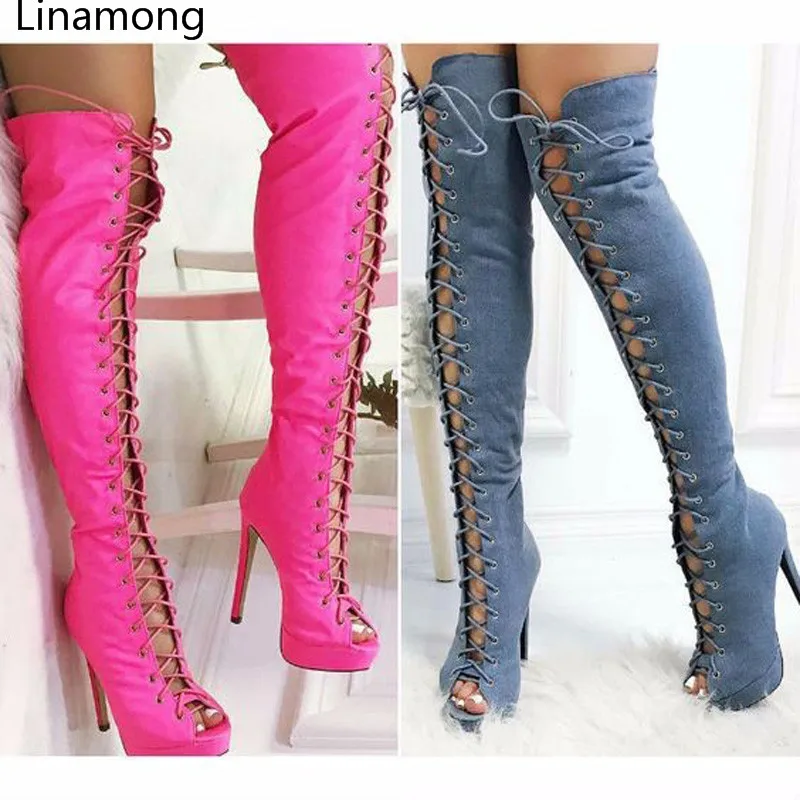 knee high boots in the summer