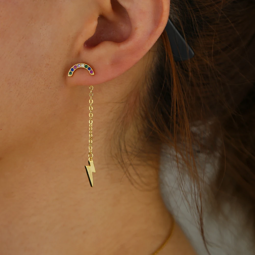 BRASS earring H (5)