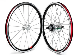 

Litepro 16inch Internal 5 Speed 349 Wheel Folding Bike Wheel Set BMX Wheelset BMX Parts