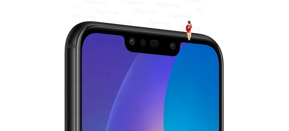 Мобильный телефон huawei Nova 3i с глобальной прошивкой, 4 Гб, 128 ГБ, 6,3 дюйма, Kirin 710, четыре ядра, Android 8,0, отпечаток пальца, ID, 3340 мАч