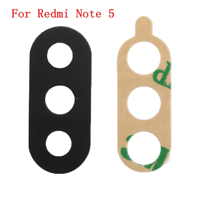 For Xiaomi Redmi Note 2/3/4X/5/6/7/6 pro/7 pro For Redmi 6/6A/2S Rear Back Camera Glass Lens Cover with Adhesive Drop Shipping - Цвет: for Redmi note 5