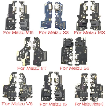 

Dock Connector Charging Port Flex Cable For Meizu 15 Lite M15 S6 M6T X8 V8 16X Note 8 16th Plus USB Charging Port Board