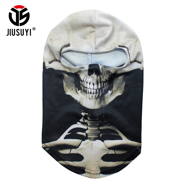 3D Grim Reaper скелет ужас Балаклава полная маска для лица Хэллоуин Вечеринка Косплей