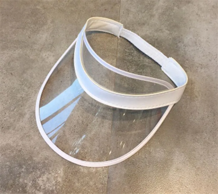 PVC Transparente Plástico Chapéus Multicolor Chapéu de