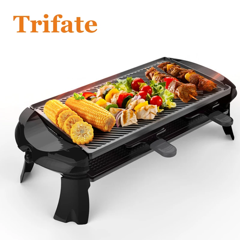 DKL 40A 1850w Household Barbecue Grill Electric Hotplate Smokeless