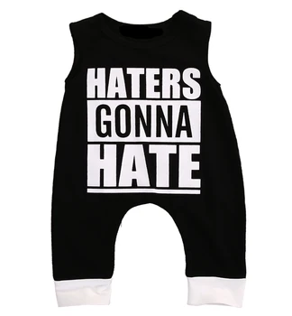 

Hi Hi Baby Store Toddler Kids Baby Boy Sleeveless Cotton Body Romper Jumpsuit Outfits Cotton Clothes