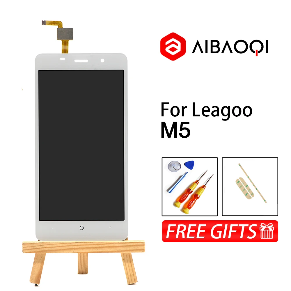 AiBaoQi новый оригинальный 5 0 дюймовый сенсорный экран + 1280x720 ЖК дисплей в сборе
