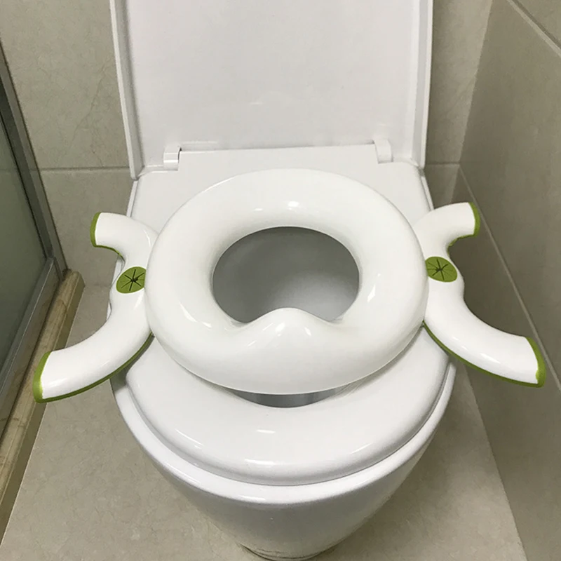 New 2 in 1 Portable Training Toilet Seat Kids Multifunctional Foldable Travel Potty Rings for Baby Infant Toddle 3
