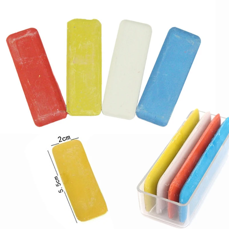 

4pcs Small Colorful draw Tailor's Chalk Dressmakers DIY Making Sewing Tailor Chalk garment accessories tools