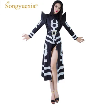 

2018 Songyuexia Women's Dance Costume Night Bar DJ Stage Clothing for Singers Sexy High-End Hip-Pop