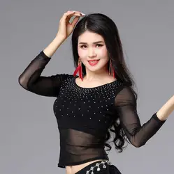 Новый дизайн, высокое качество bellydancing Топ танец живота топ для женщина танец живота одежда M, L 1024