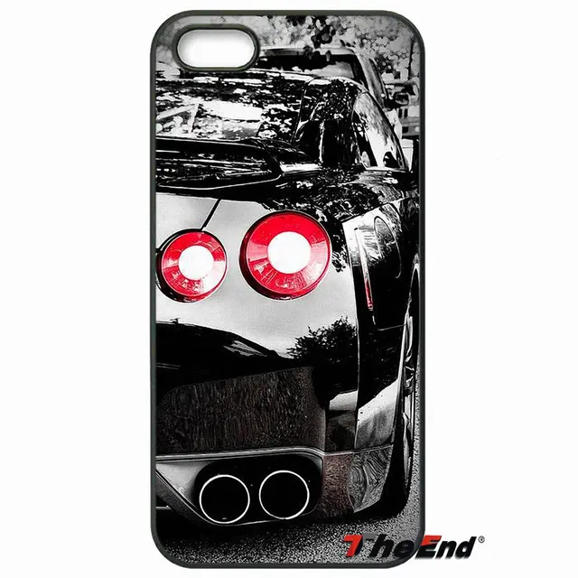 JDM Car NISSAN GTR Metal Hard Phone Case For iPhone X 4 4S 5 5C SE 6 6S