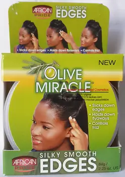 

African Pride Olive Miracle Silky Smooth Edge Gel