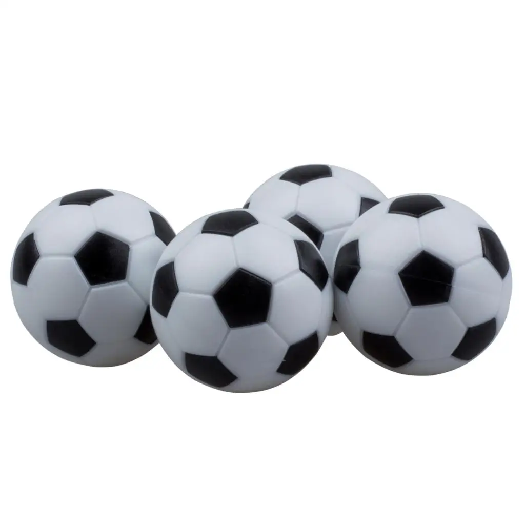 JHO-4pcs 32 мм Пластик Настольный футбол мяч Футбол Fussball